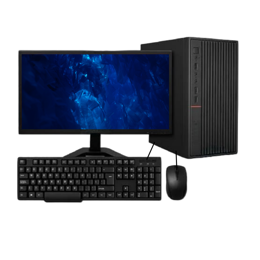 Bitsweb Computer Set – Intel Core i3-2nd, 8 GB RAM, 256 GB SSD, LED 19 ...