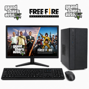 New Intel Core i5 3rd Gen Gaming Computer Set | 8GB RAM | 256GB SSD | 4GB Graphics Card | 19" LED Monitor | GTA V & Free Fire Ready